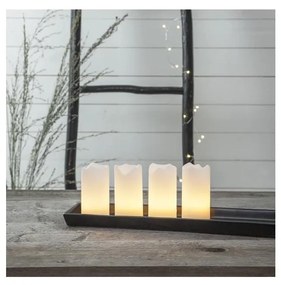 Eglo 410075 - Комплект от 4 LED коледни декорации Адвент 1xLED/0,18W/2xCR2032 + дистанционно управление