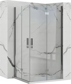 Душ кабина Rea Molier Chrome Double 100x100