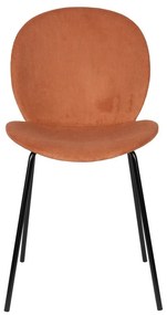 Трапезни столове в тухлен цвят в комплект от 2 броя Bonnet - Zuiver