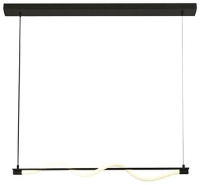 Searchlight 57211BK - LED полилей SERPENT LED/15W/230V черен