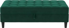 Зелена кадифена табуретка Presley – Støraa