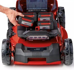 Акумулаторна самоходна косачка с мулчиране Einhell GP-CM 36/52 S Li BL, 2x18 V, 52 см 65 л (3413320)