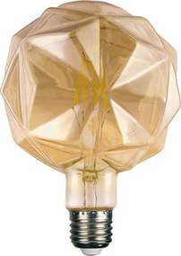 Лампа LED Filament E27 Лилаc 6W 2700K Dimmable Amber