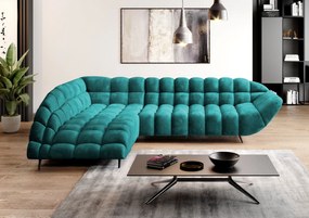 Ъглов диван Dolphin-Petrol-Left