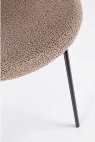 Бежов тапициран трапезен стол Maddie – Yes Everyday