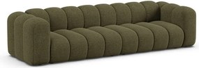 Зелен шенилов диван 290 cm Lupine – Micadoni