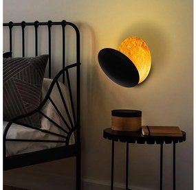 LED аплик YOSMA LED/5W/230V 3000K черен/меден