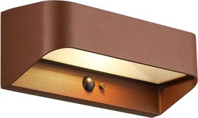 Nordlux - Соларно LED осветително тяло със сензор MARCELLIO LED/5W/5V IP54 кафяво