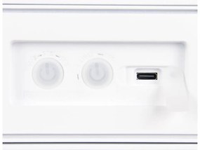 LED стенно външно осветително тяло със соларен панел (височина 6 cm) Silves – Trio