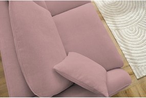 Светлорозов разтегателен диван 235 cm Cezanne – Bobochic Paris