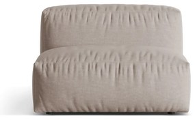 Бежов модул за диван (среден модул) Martina – Micadoni Home