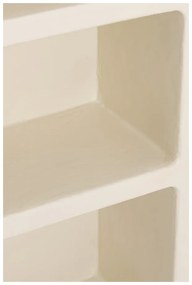 Бежов шкаф за книги 110x190 cm Nahua - Light &amp; Living