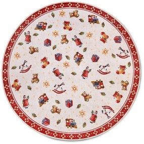 Червен кръгъл килим с коледен мотив ø 150 cm Red Christmas – Villeroy&amp;Boch