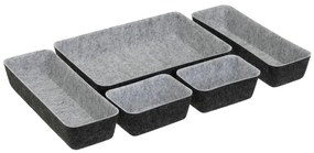 Текстилни органайзери за шкаф 5 бр. – Casa Selección