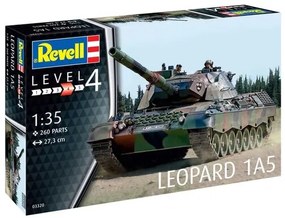 Модел за сглобяване, Revell, Танк Leopard 1A5, 260 части