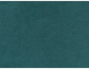 Ъглов разтегателен диван от тюркоазено кадифе (десен ъгъл) Sweet Harmony - Miuform