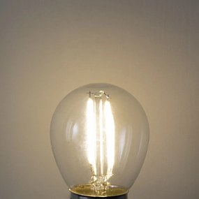 Комплект от 5 E27 LED лампи P45 сензор за здрач 3W 250 lm 3000K