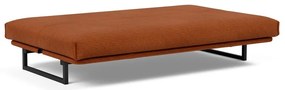 Оранжев сгъваем диван от рипсено кадифе 200 cm Fraction – Innovation
