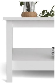 Бяла масичка за кафе 81x81 cm Madrid - Tvilum