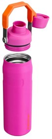 Розова термо бутилка от неръждаема стомана 700 ml IceFlow™ Bottle Fast Flow Vilet Blossom – Stanley