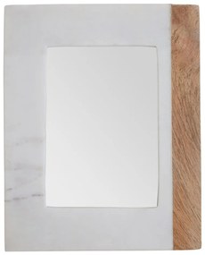 Каменна рамка в бял и естествен цвят 20x25 cm Sena - Premier Housewares