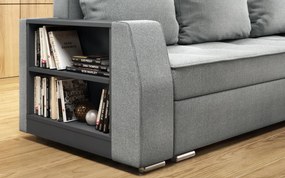 Разтегателен диван Наваро + подлакътник мини етажерка