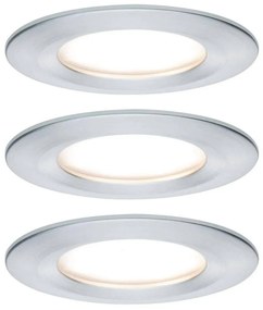 Paulmann 93462 - К-кт 3бр.LED/6W IP44 лунички за баня NOVA 230V