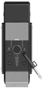 Разопакован: Еспресо машина за мляно кафе и капсули 8в1 Oliver Voltz OV51171N8M, 1450W, 1 л, 5 адаптера, 19 bar, Черен