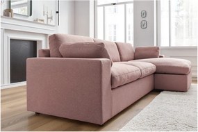 Розов ъглов диван Belair – Bobochic Paris