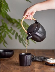 Черен глинен чайник 850 ml Neri – Bloomingville