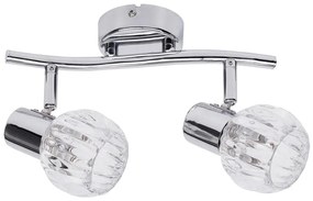 Rabalux 6092 - Точково осветително тяло LAUREN 2xE14/40W/230V