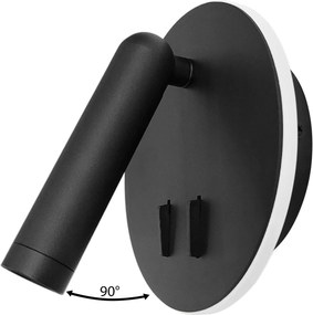 Аплик APP1614-1W black