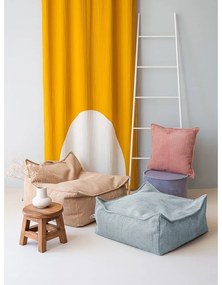 Светлокафяв детски пуф от рипсено кадифе Chair – Wigiwama