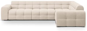 Бежов ъглов диван (десен ъгъл/L форма) Kendal – Micadoni