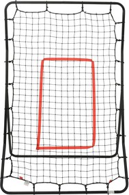 Тренировъчна рикошетна мрежа за софтбол, 88x79x137 см, стомана