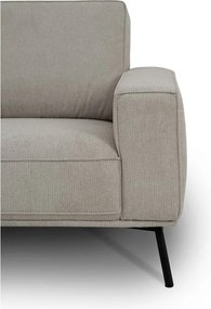 Сиво-бежов шенилов ъглов диван (ляв ъгъл/L форма) Amsterdam – Scandic