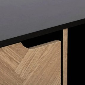 Рафт 5five Mix'n Door Chevrons, 9 отделения, Черен