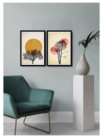 Картини в комплект 2 бр. 36x51 cm – Wallity