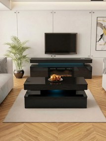 Масичка за кафе Glossa 2D с LED-Mauro-Mauro gualistero