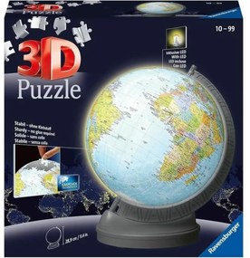 Пъзел 3D Ravensburger 11549 Глобус Светлина