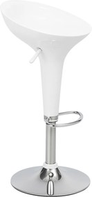 Бар стол Elaina-Бял (2) парчета