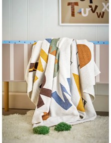 Бебешко одеяло от рециклиран памук 130x160 cm Memmo – Bloomingville Mini