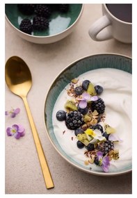 Бяла/зелена глинена купичка 850 ml Gastro White/Green – Bitz