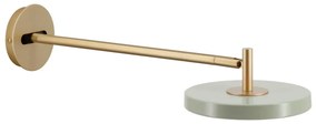 Светлозелена LED затъмняваща се стенна лампа ø 15 cm Asteria Wall Long – UMAGE