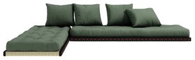 Променлив диван Маслинено зелено Chico - Karup Design