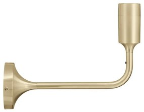 Метална стенна лампа без абажури в месингов цвят Santé – UMAGE