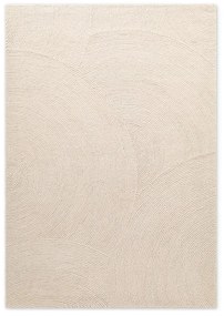 Ръчно изработен вълнен килим в светло естествен цвят 120x180 cm Eleni Natural White – Hanse Home
