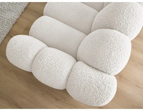 Бял диван от прежда с примки от букле 232 cm Hippolyte – Bobochic Paris