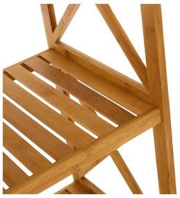 Бамбукова етажерка за баня в естествен цвят 36,5x153 cm - Casa Selección