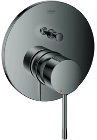 Външни части на смесител за кран Grohe Essence New за вана-Антрацит Гланцово-20 x 15,8